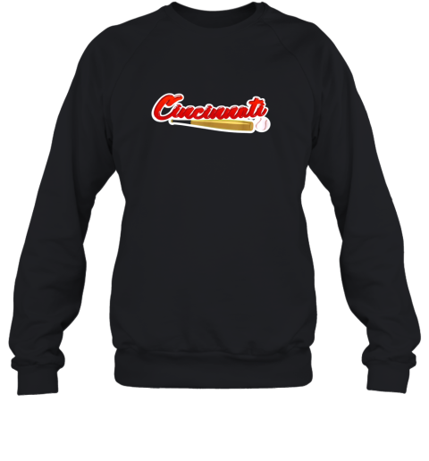 Vintage Cincinnati Baseball Shirt, Reds Ohio Baseball Sweatshirt