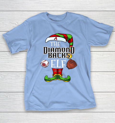Arizona Diamondbacks Christmas ELF Funny MLB T-Shirt 10