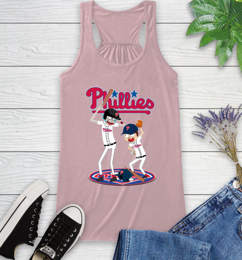 MLB Philadelphia Phillies Rick And Morty Baseball 47