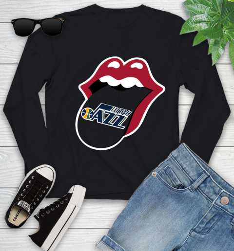 Utah Jazz NBA Basketball Lips I Root For My Team Adoring Fan 126
