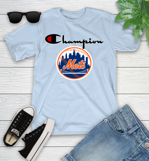 MLB Baseball New York Mets Champion Shirt Youth T-Shirt 5