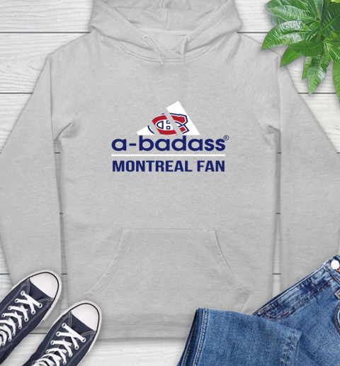 NHL A Badass Montreal Canadiens Fan Adidas Hockey Sports Hoodie 6