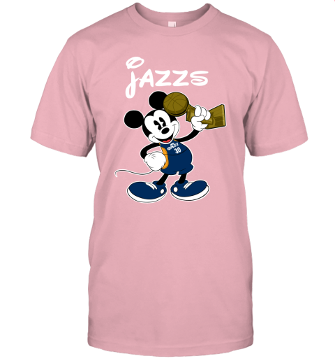 Mickey utah jazz Unisex Jersey Tee