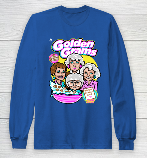 Golden Girls Tshirt Golden Grams Cereal Long Sleeve T-Shirt 6