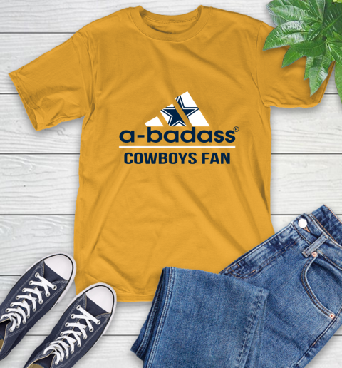 Dallas Cowboys NFL Football A Badass Adidas Adoring Fan Sports T-Shirt 2