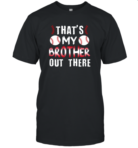 Baseball Sister Shirt Cute Baseball Gift For Sisters Unisex Jersey Tee