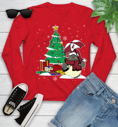 Arizona Coyotes NHL Hockey Cute Tonari No Totoro Christmas Sports Youth Long Sleeve 11