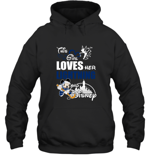 This Girl Love Her Tampa Bay Lightning And Mickey Disney Hoodie