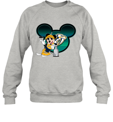 NHL Nashville Predators Mickey Mouse Disney Hockey T Shirt - Rookbrand