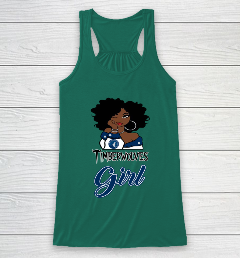 Minnesota Timberwolves Girl NBA Racerback Tank 6