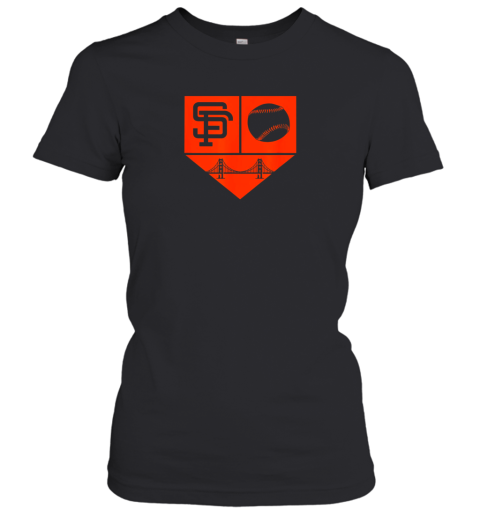 San Francisco Baseball Vintage SF Pride Giant Gift Women's T-Shirt
