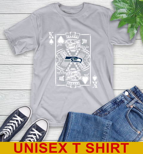 Seattle Seahawks NFL Football The King Of Spades Death Cards Shirt T-Shirt 6 Seattle Seahawks NFL Football The King Of Spades Death Cards Shirt T-Shirt - Image 6