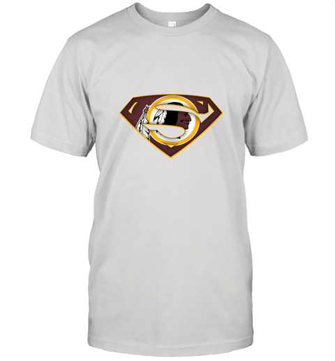 We Are Undefeatable The Washington Redskins x Superman NFL Shirts Unisex Jersey Tee