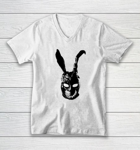 Donnie Darko Frank Mask V-Neck T-Shirt