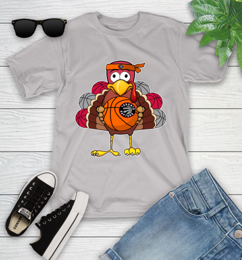 Toronto Raptors Turkey thanksgiving day Youth T-Shirt 12