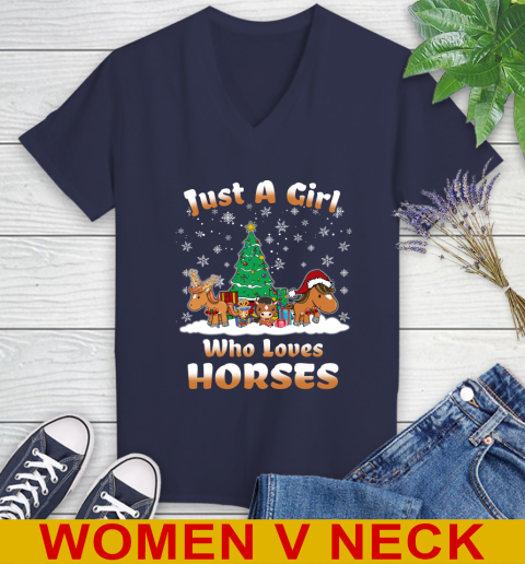 Christmas Just a girl who love horse 84