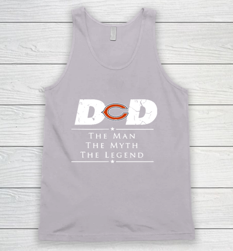 Chicago Bears NFL Football Dad The Man The Myth The Legend Tank Top 3