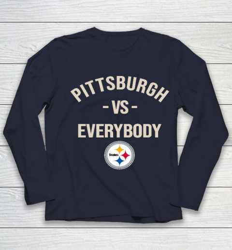 Pittsburgh Steelers Vs Everybody Youth Long Sleeve 2