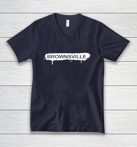 Mike Tyson Brownsville V-Neck T-Shirt 2