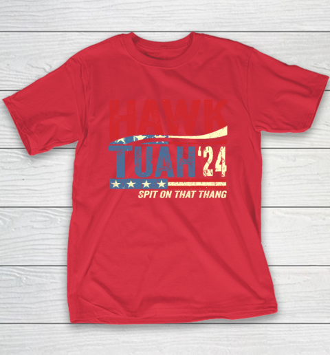 Hawk Tuah 24 Spit On That Thang Youth T-Shirt 7