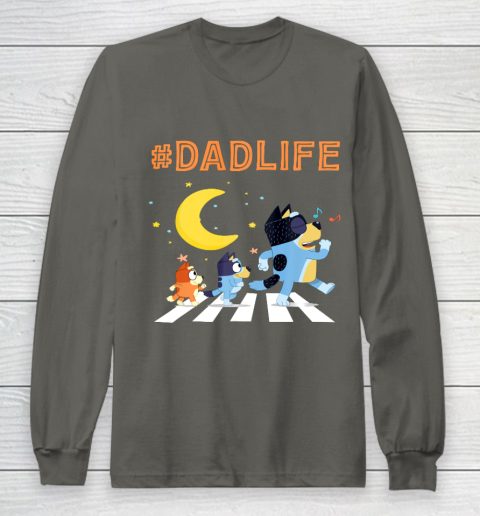 Bluey Dad Family Lover In My Life Long Sleeve T-Shirt 5
