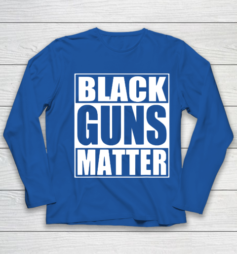 Black Guns Matter Youth Long Sleeve 7
