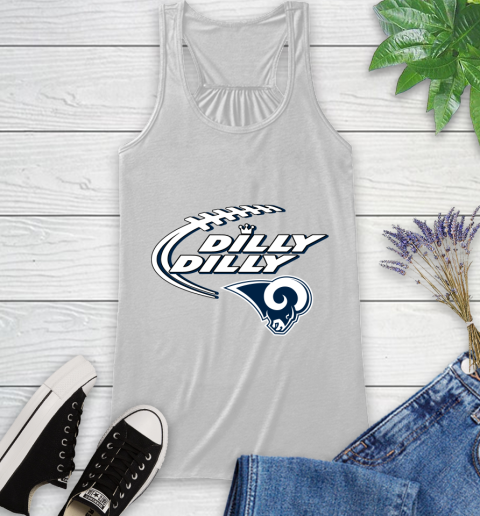NFL Los Angeles Rams Dilly Dilly Football Sports Racerback Tank