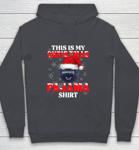 Charlotte Hornets This Is My Christmas Pajama Shirt NBA Youth Hoodie 5