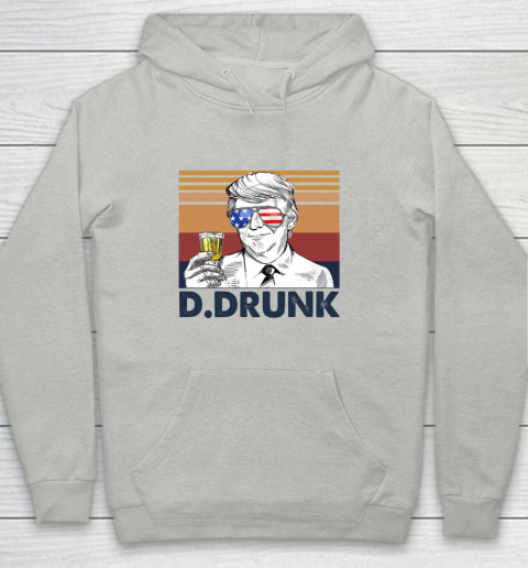 D.Drunk Drink Independence Day The 4th Of July Shirt Youth Hoodie