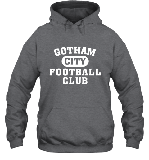 NEW YORK JETS GOTHAM CITY nudt new york jets gotham city hoodie 23 front dark heather