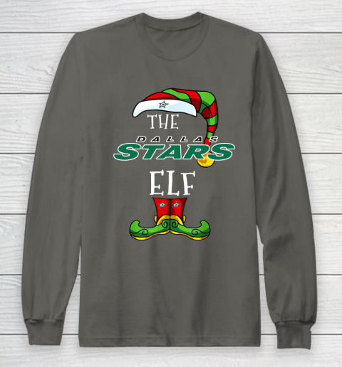 Dallas Stars Christmas ELF Funny NHL Long Sleeve T-Shirt 6 Dallas Stars Christmas ELF Funny NHL Long Sleeve T-Shirt - Image 6