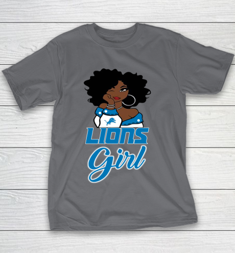 Detroit Lions Girl NFL Youth T-Shirt 8