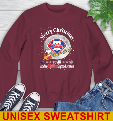 Philadelphia Phillies Merry Christmas To All And To Phillies A Good Season MLB Baseball Sports Sweatshirt 6