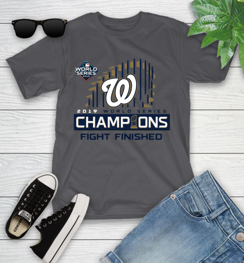 Finish The Fight Washington Nationals World Series Youth T-Shirt