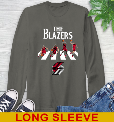 NBA Basketball Portland Trail Blazers The Beatles Rock Band Shirt Long Sleeve T-Shirt 10