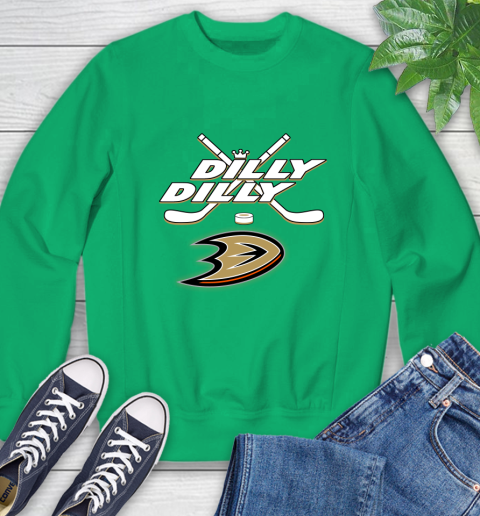 NHL Anaheim Ducks Dilly Dilly Hockey Sports Sweatshirt 6