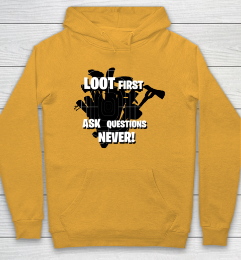 Gold store fortnite hoodie