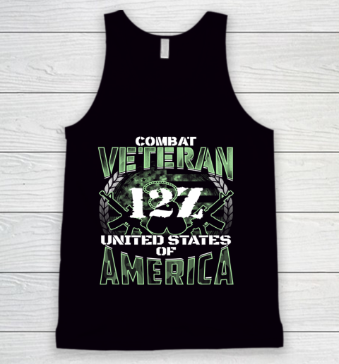 Veteran Shirt 12Z MOS United States Combat Veteran Tank Top