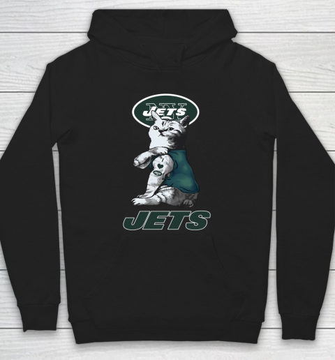 NFL Football My Cat Loves New York Jets Hoodie