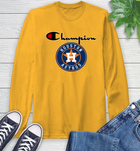 MLB Baseball Houston Astros Champion Shirt Long Sleeve T-Shirt 2