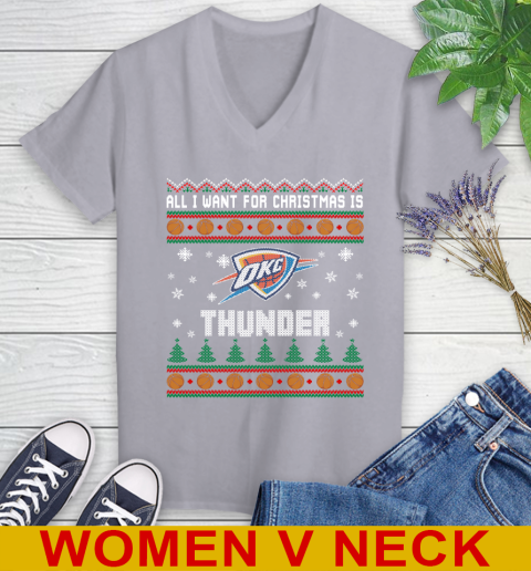 NBA Basketball All I Want For Christmas Is Oklahoma City Thunder 76