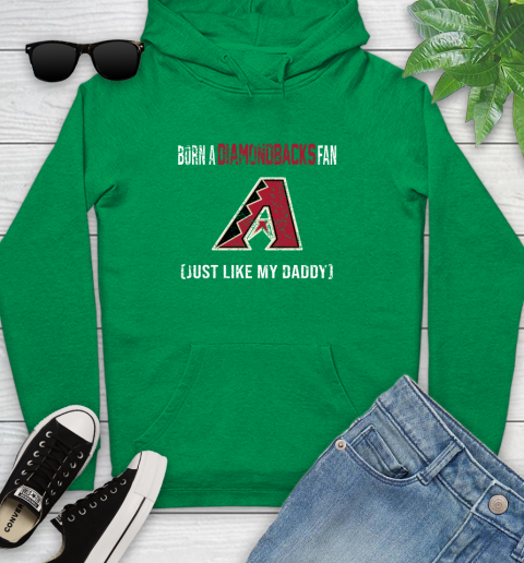 MLB Baseball Arizona Diamondbacks Loyal Fan Just Like My Daddy Shirt Youth Hoodie 7