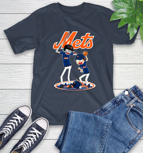 MLB New York Mets Rick And Morty Baseball 4