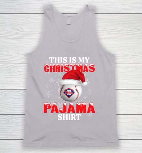 Philadelphia Phillies This Is My Christmas Pajama Shirt MLB Tank Top 3
