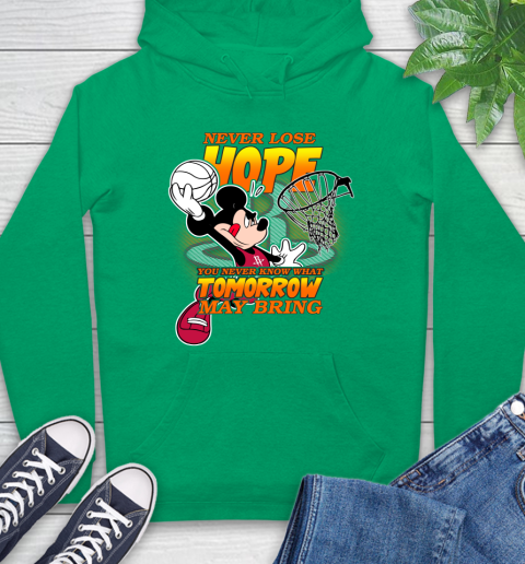 Houston Rockets NBA Basketball Mickey Disney Never Lose Hope Hoodie 8
