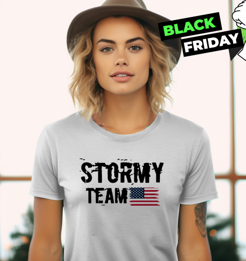 Team Stormy Flag USA Women's T-Shirt