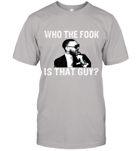t7go conor mcgregor t shirtwho the fook is that guy jersey t shirt 60 front ash