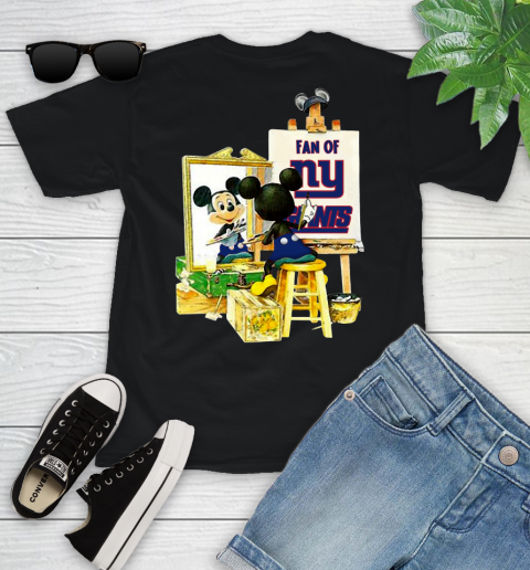 NFL Football New York Giants Mickey Drawing Shirt 94