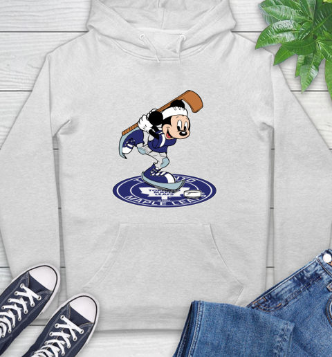 NHL Hockey Toronto Maple Leafs Cheerful Mickey Disney Shirt Hoodie 2