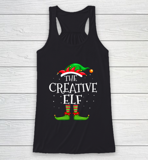 The Creative Elf Family Matching Christmas Group Gift Pajama Racerback Tank